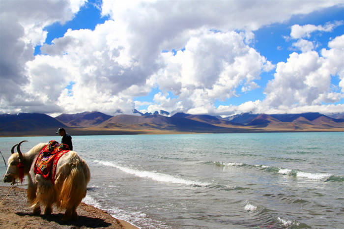 Yamdrok-tó, Tibet
